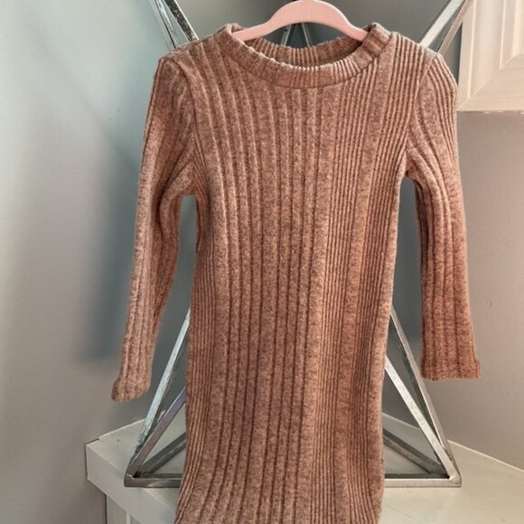 Toddler Fall Sweater Dress - Picture 1 of 5